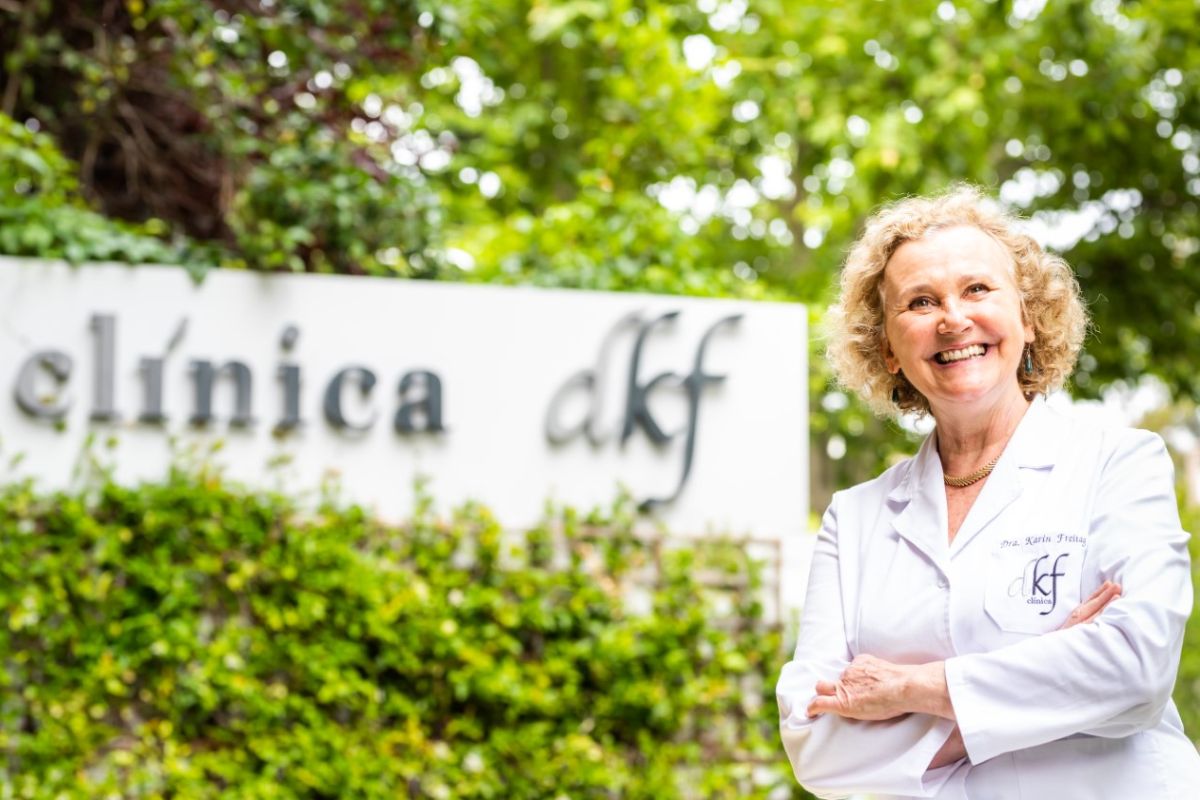 Karin Freitag, directora de la Clnica DKF, es pionera en España en este tipo de tratamiento. FOTO: DKF. 